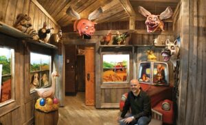 barnyard themed magic room