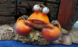 custom crab sculpture