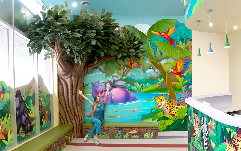 Whimsical Wonders: Kids’ Room Murals Delight
