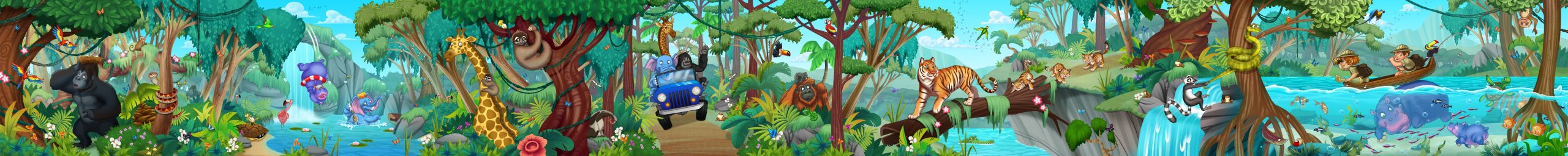 KidsMural-Jungle1