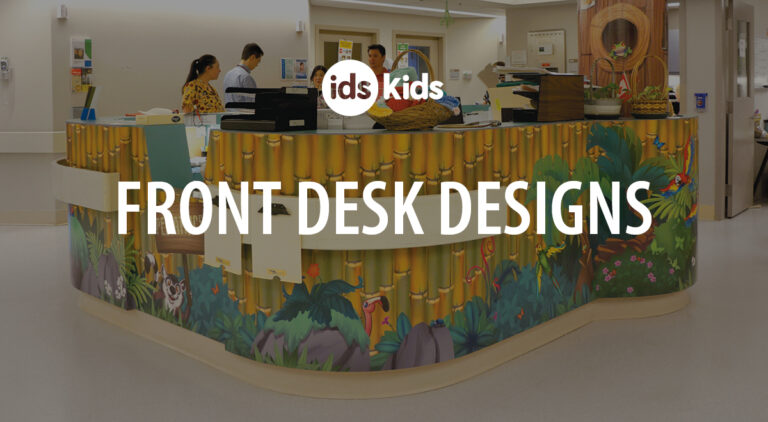 Pediatric Medical Office Front Desk Design Ideas by IDS Kids | IDS Kids